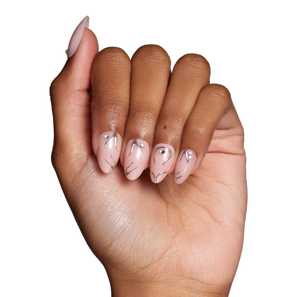 Astro Press-On Nails| Short Almond