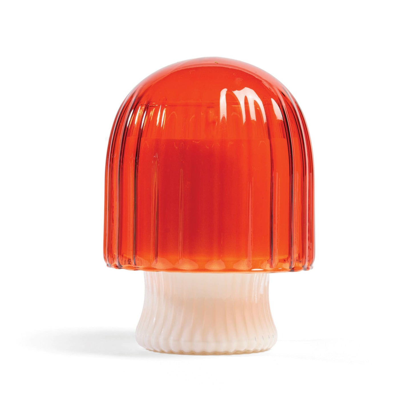Swedish Dream Pine Mushroom Cloche Candle
