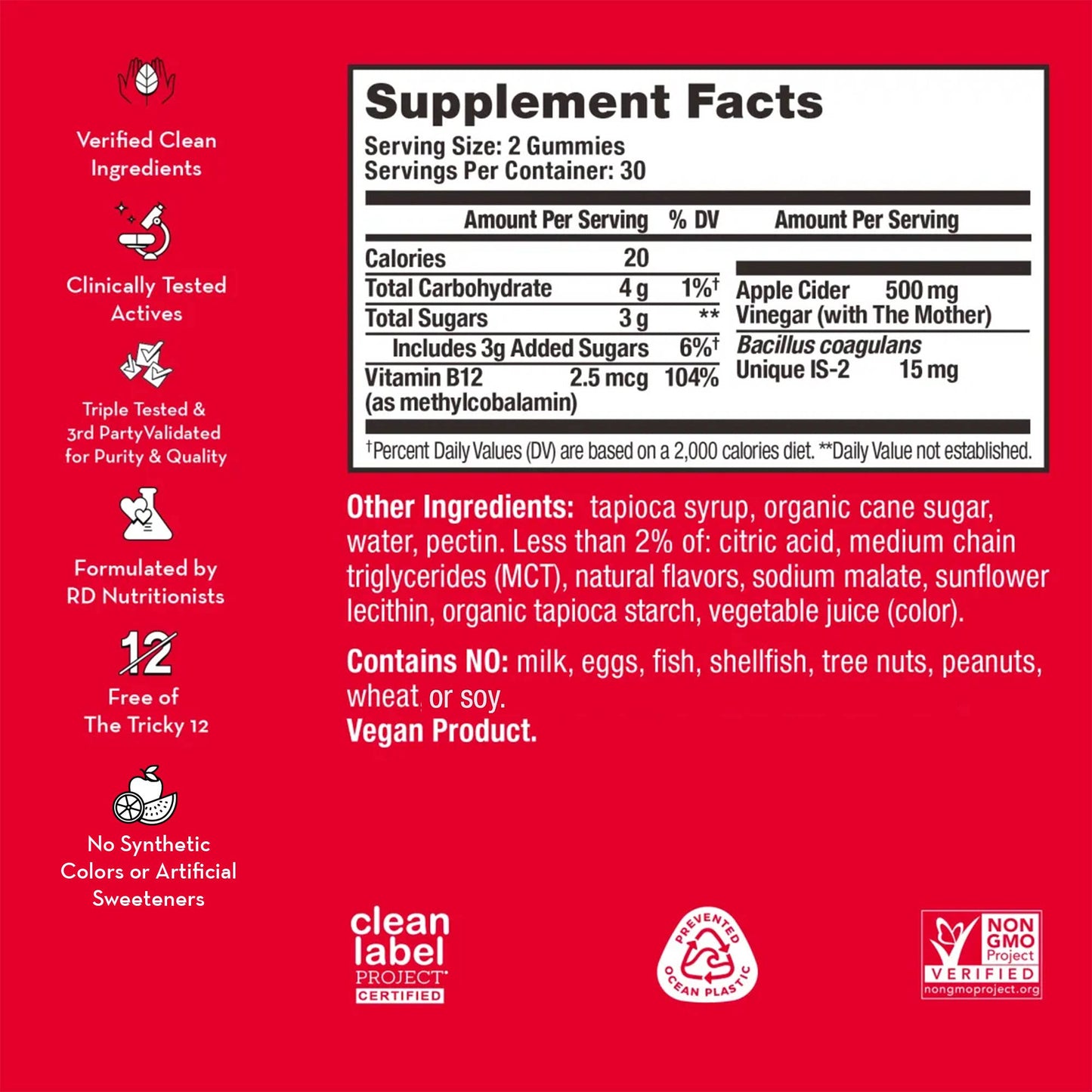 Pro ACV Gummies for Digestive Health & Supports Metabolism