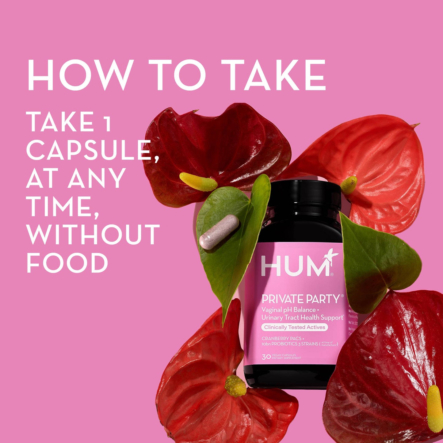 Private Party Vaginal Probiotic Capsules for PH Balance