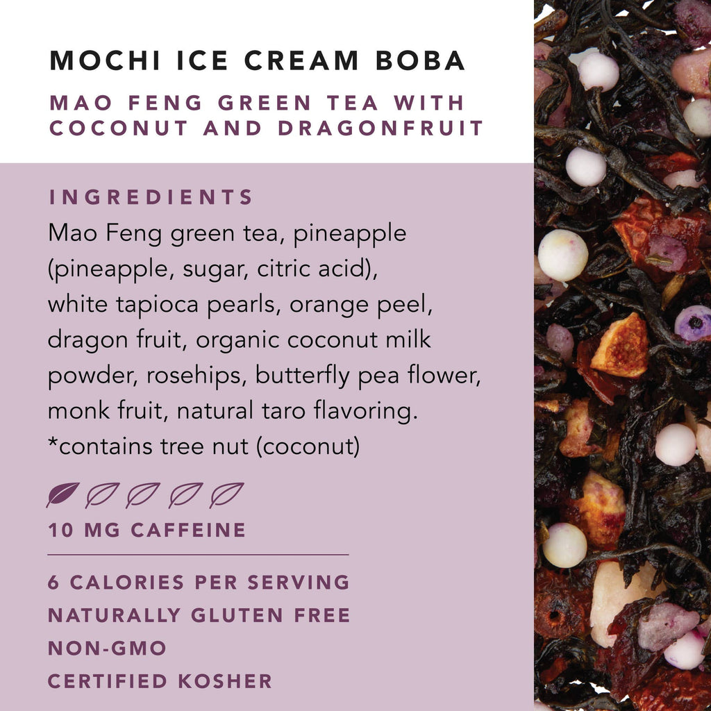 Boba Tea - Mochi Ice Cream