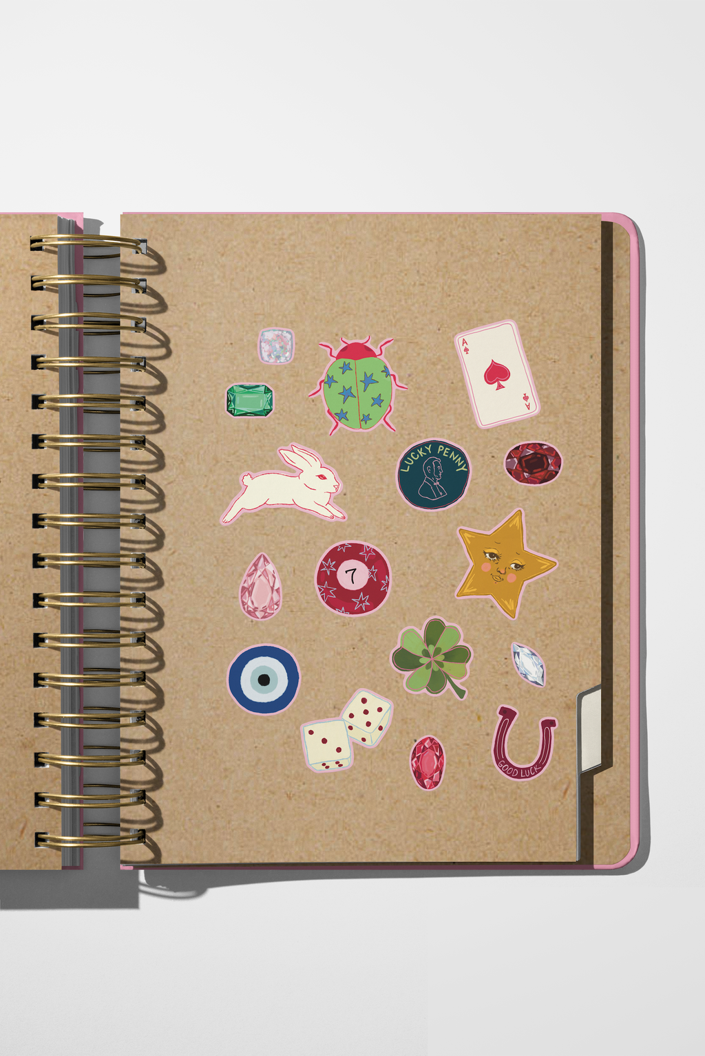 Lucky Girl Sticker Sheet