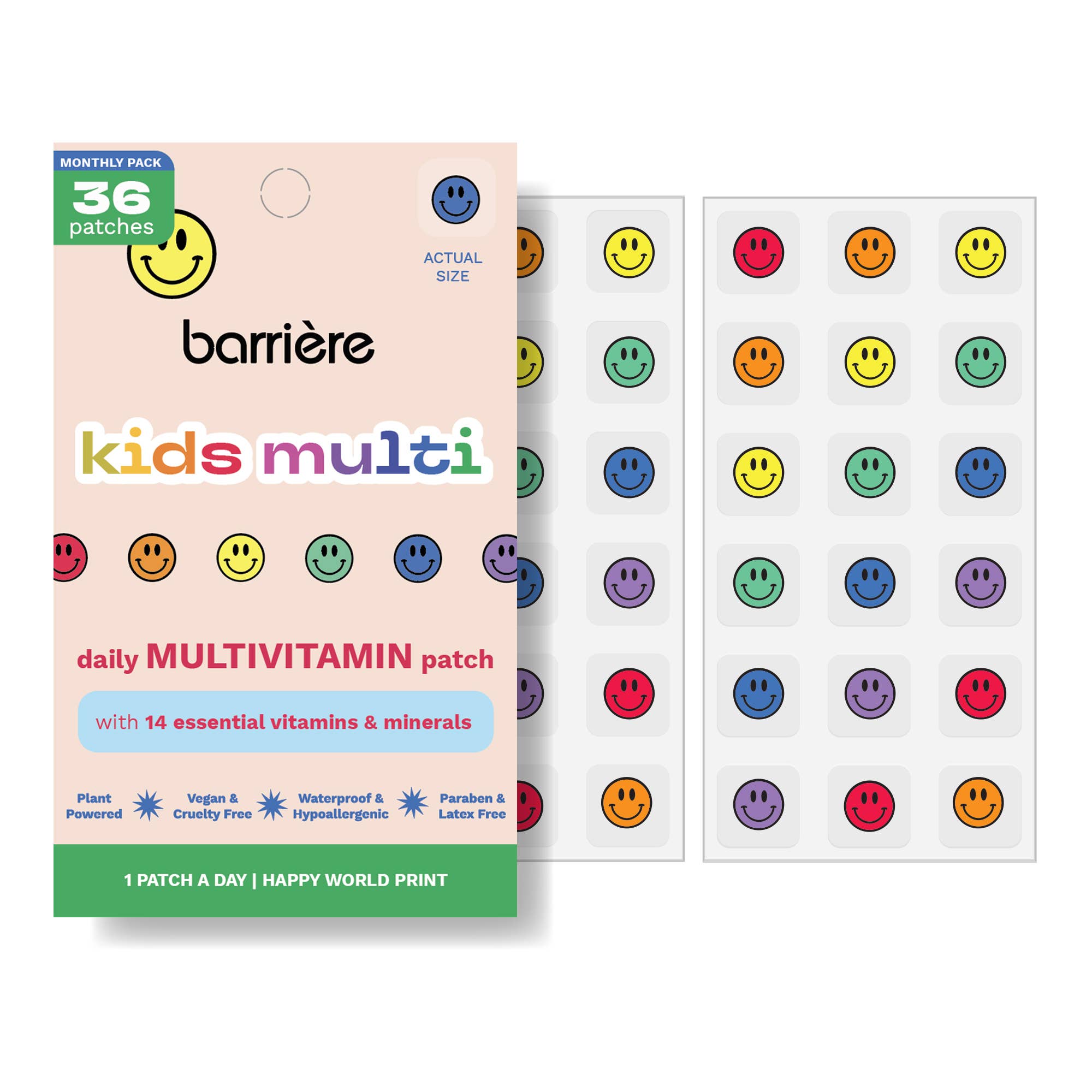 KIDS MULTIVITAMIN PATCH  - HAPPY WORLD