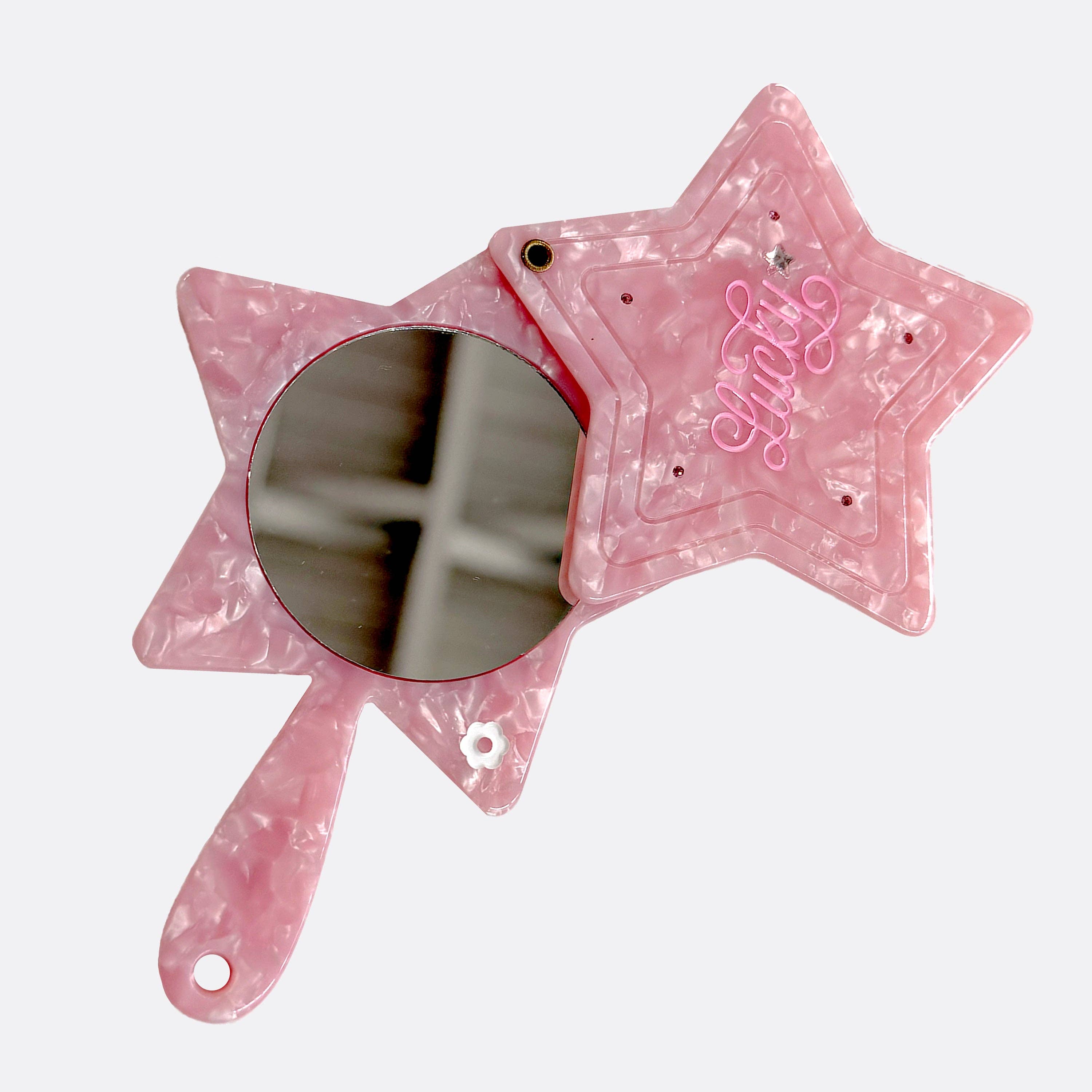 Lucky Star Compact Mirror