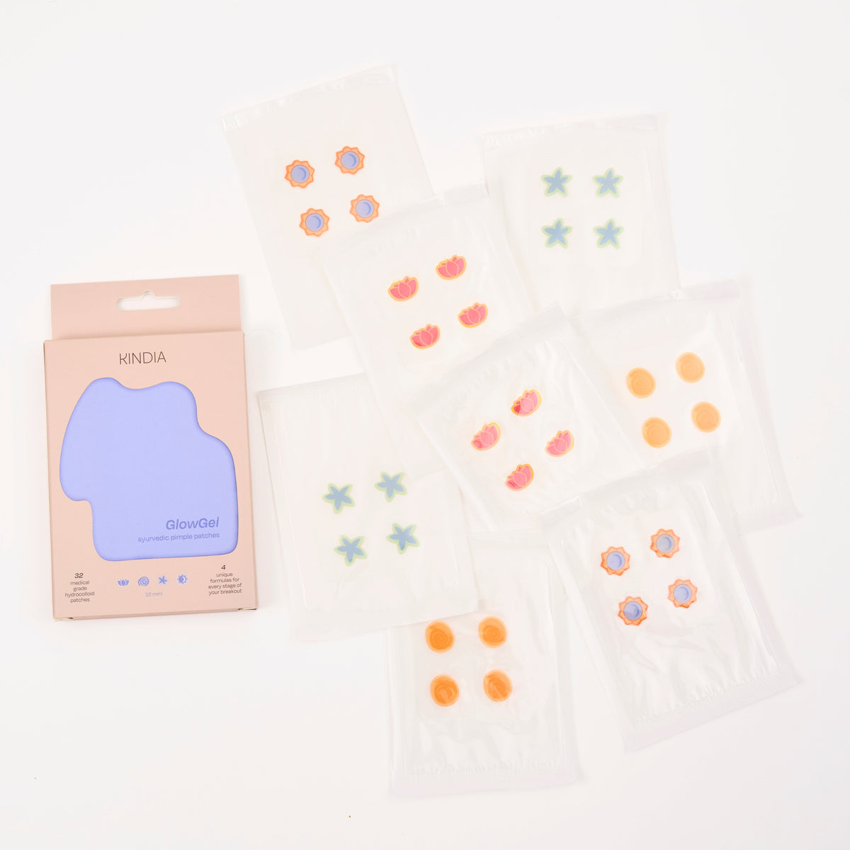 GlowGel Hydrocolloid Pimple Patches