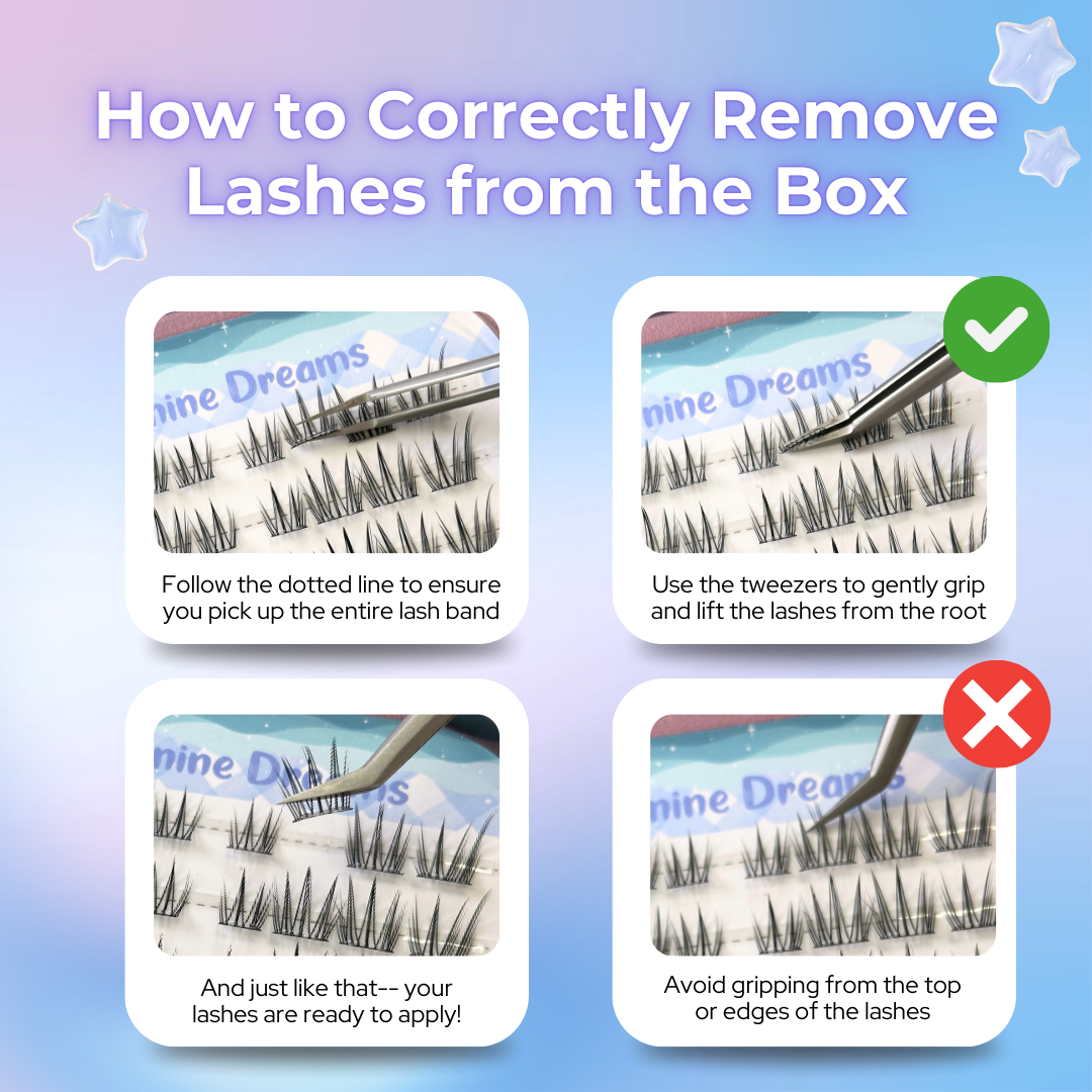 [NO GLUE] Milkystar Lashes