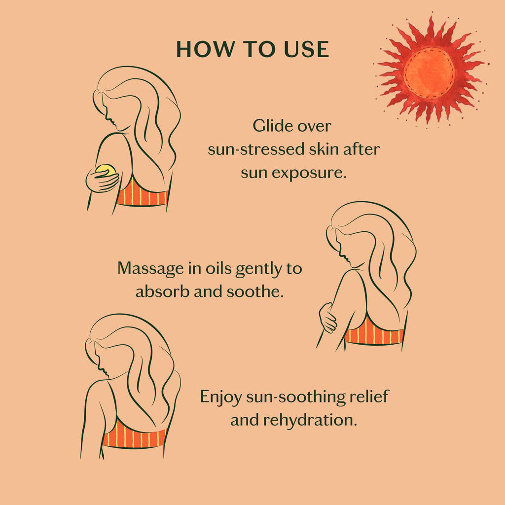 The Sun Stone | After Sun Balm & Lotion Bar