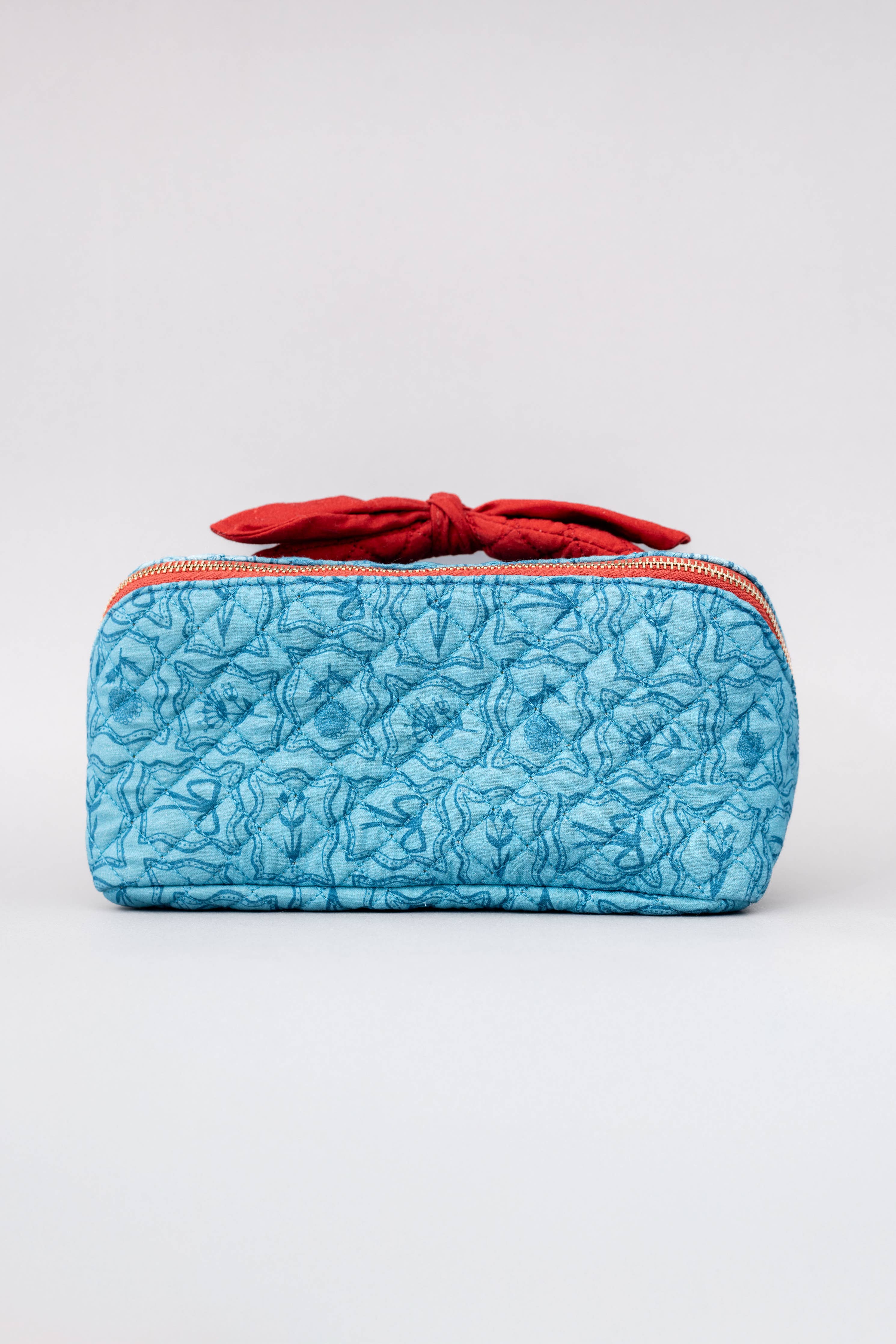 Flowers and Bows Makeup Bag