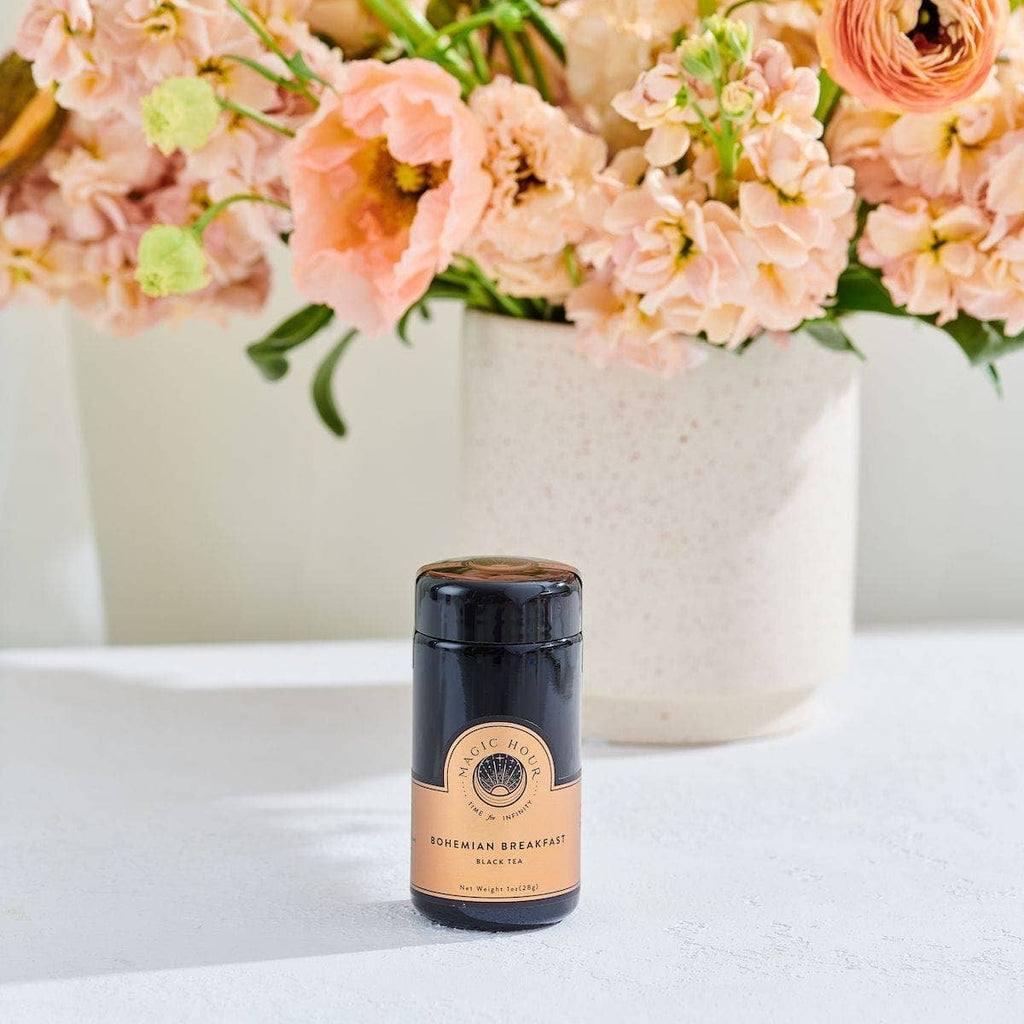 Bohemian Breakfast Black Tea- Probiotic Rich Vanilla Puerh