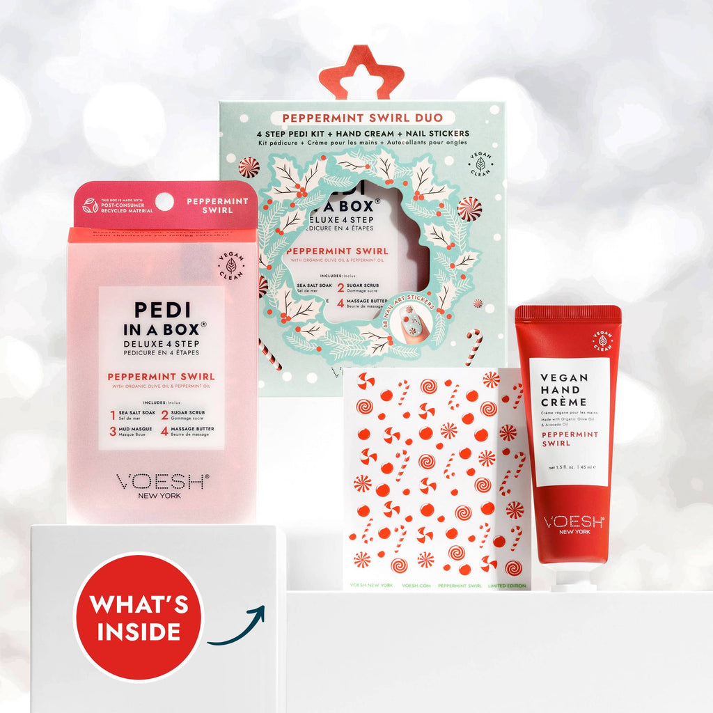 Pedi Moments Duo Kit - Peppermint Swirl *Limited Edition*