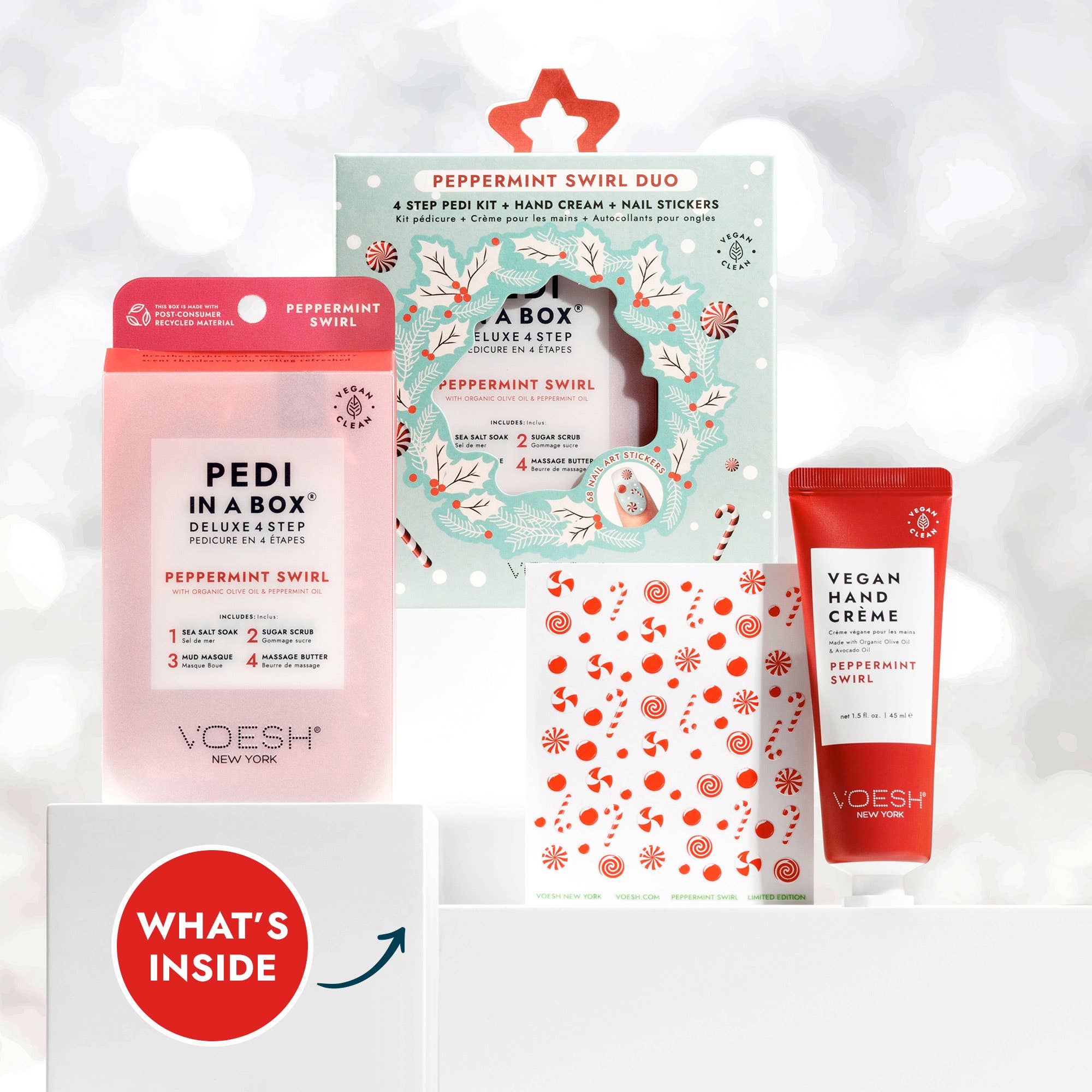 Pedi Moments Duo Kit - Peppermint Swirl *Limited Edition*