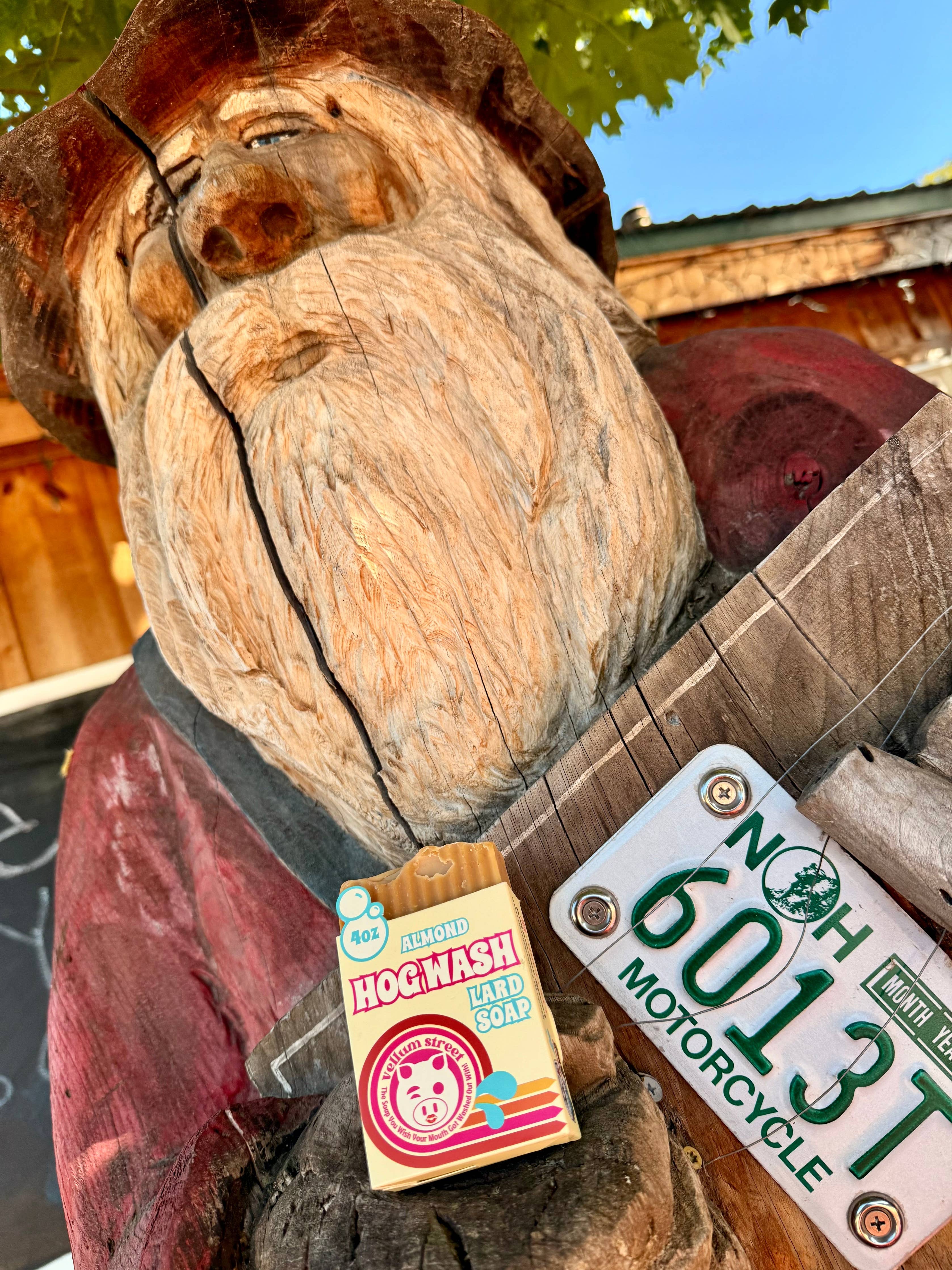 Almond Hog Wash Lard Soap