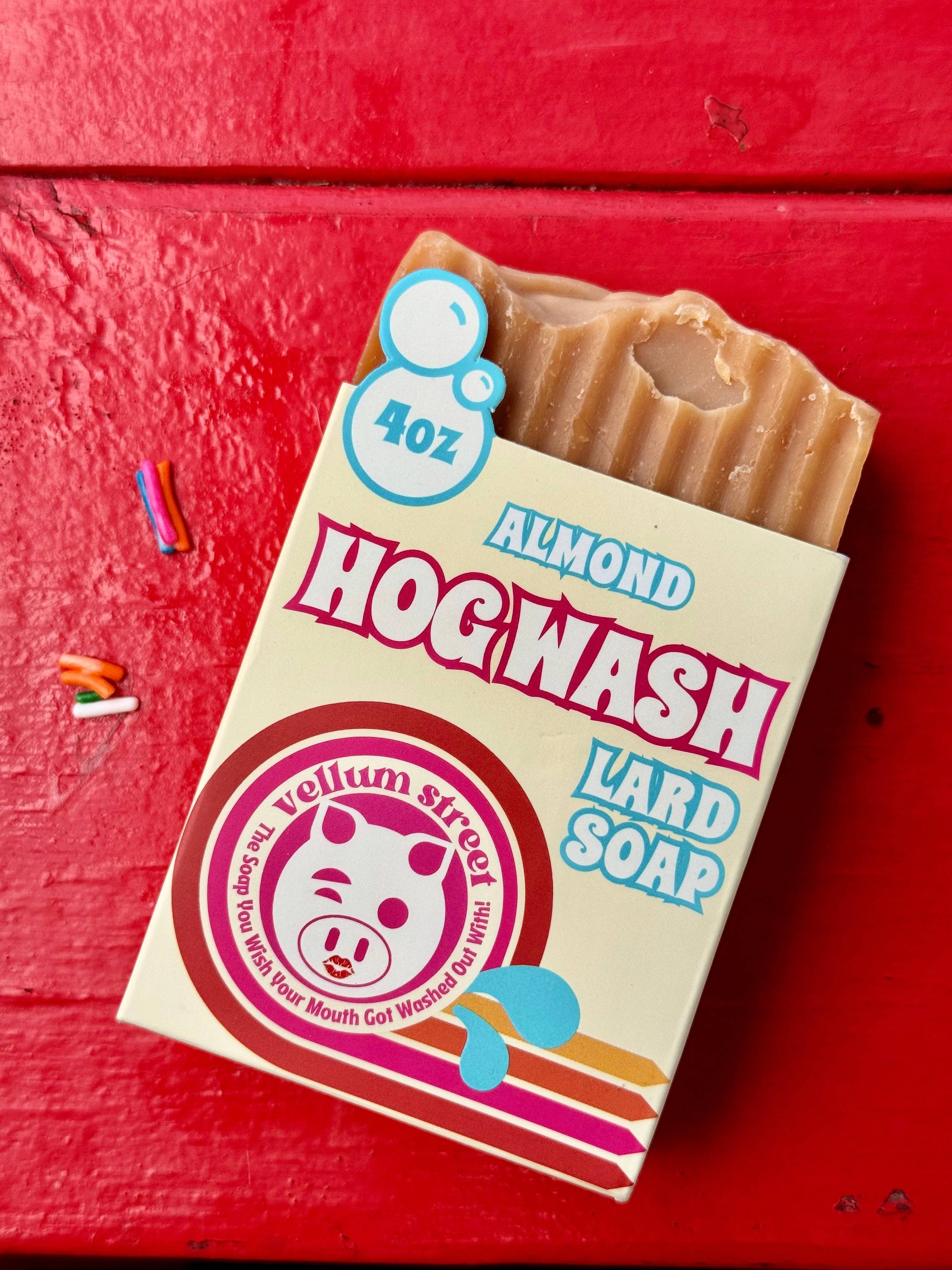 Almond Hog Wash Lard Soap