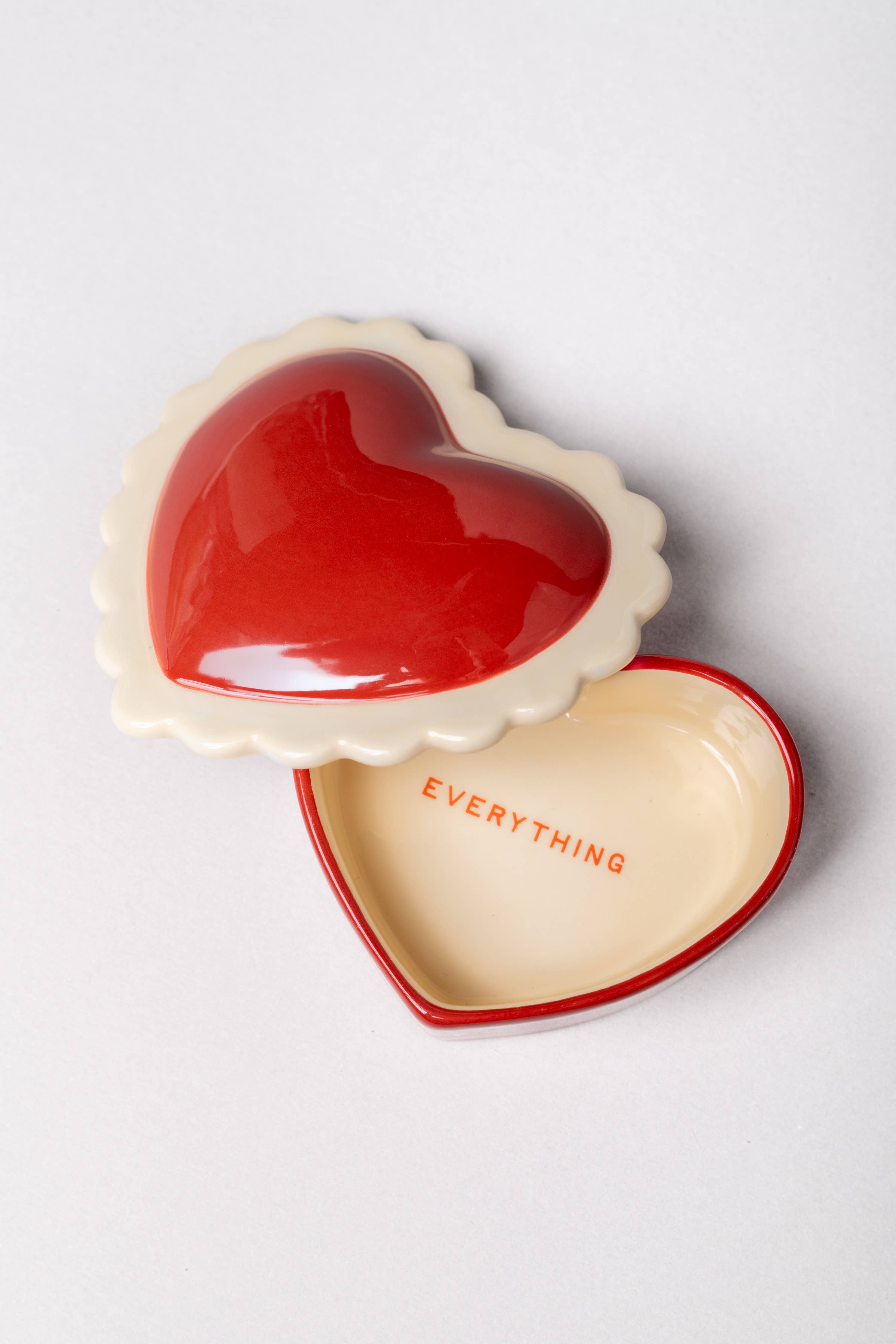 Ban.do | Heart Ceramic Trinket Box