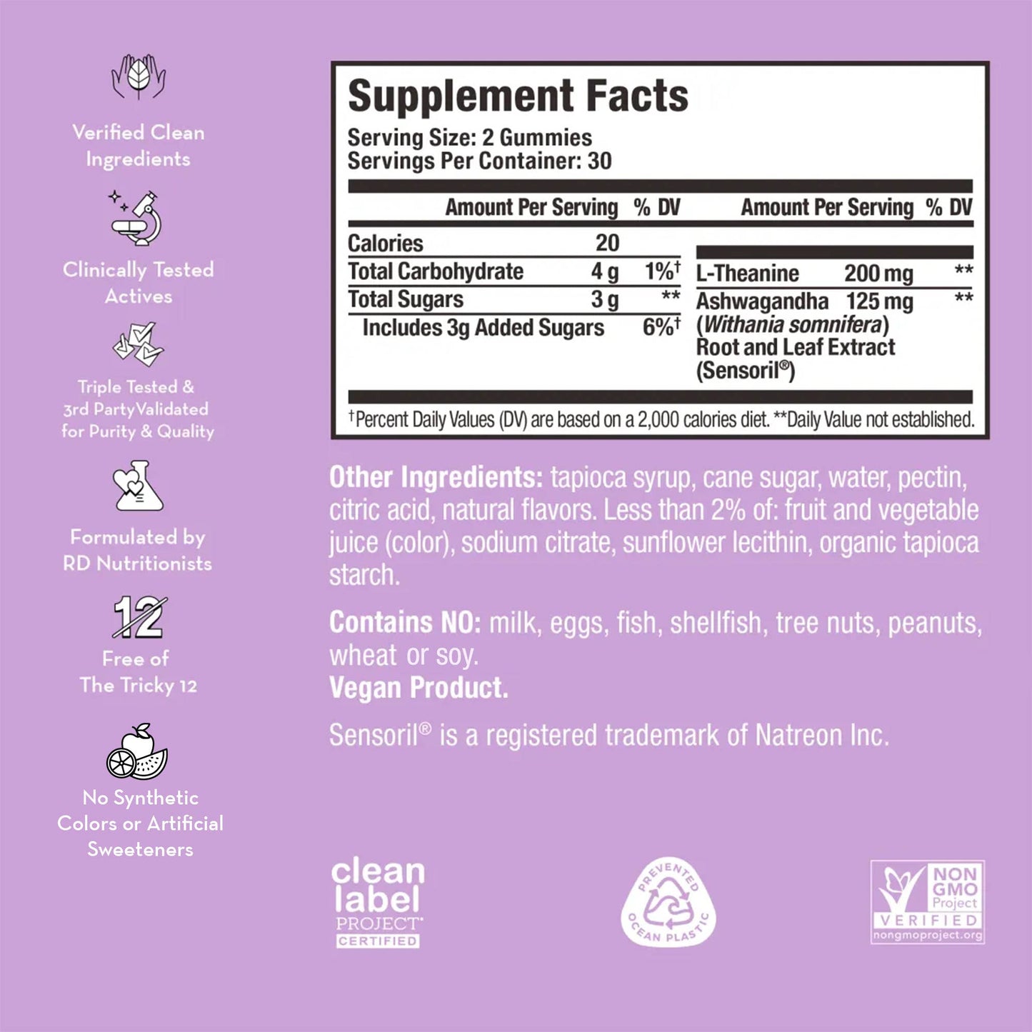 Ashwaganda Calm Gummies for Stress & Relaxation