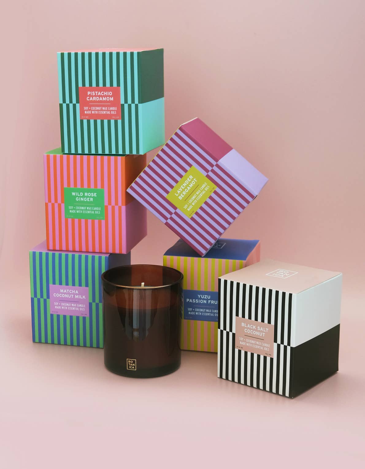 Essentials: Black Salt + Coconut Candle  | 12 oz.