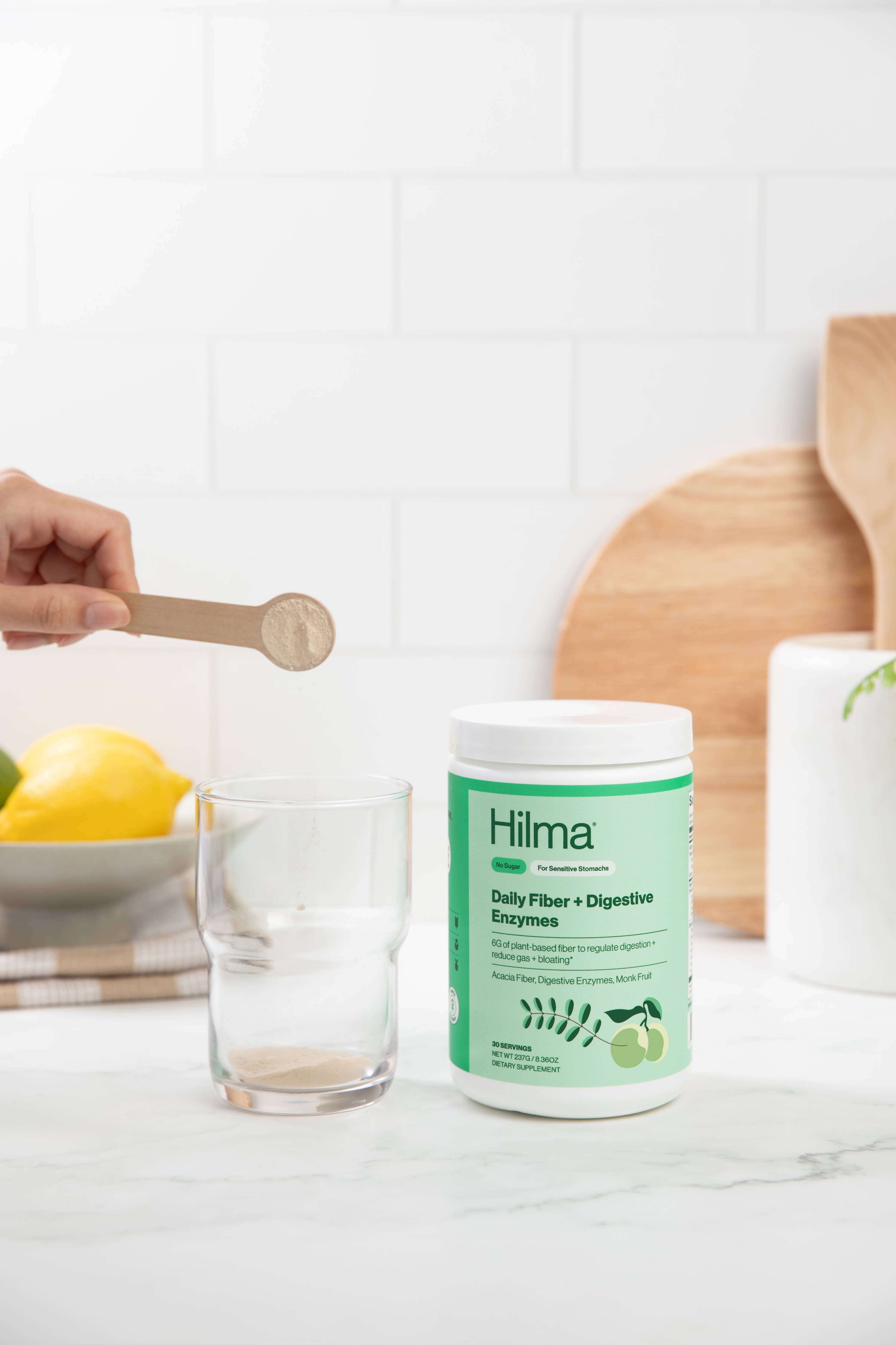 Daily Fiber + Digestive Enzymes