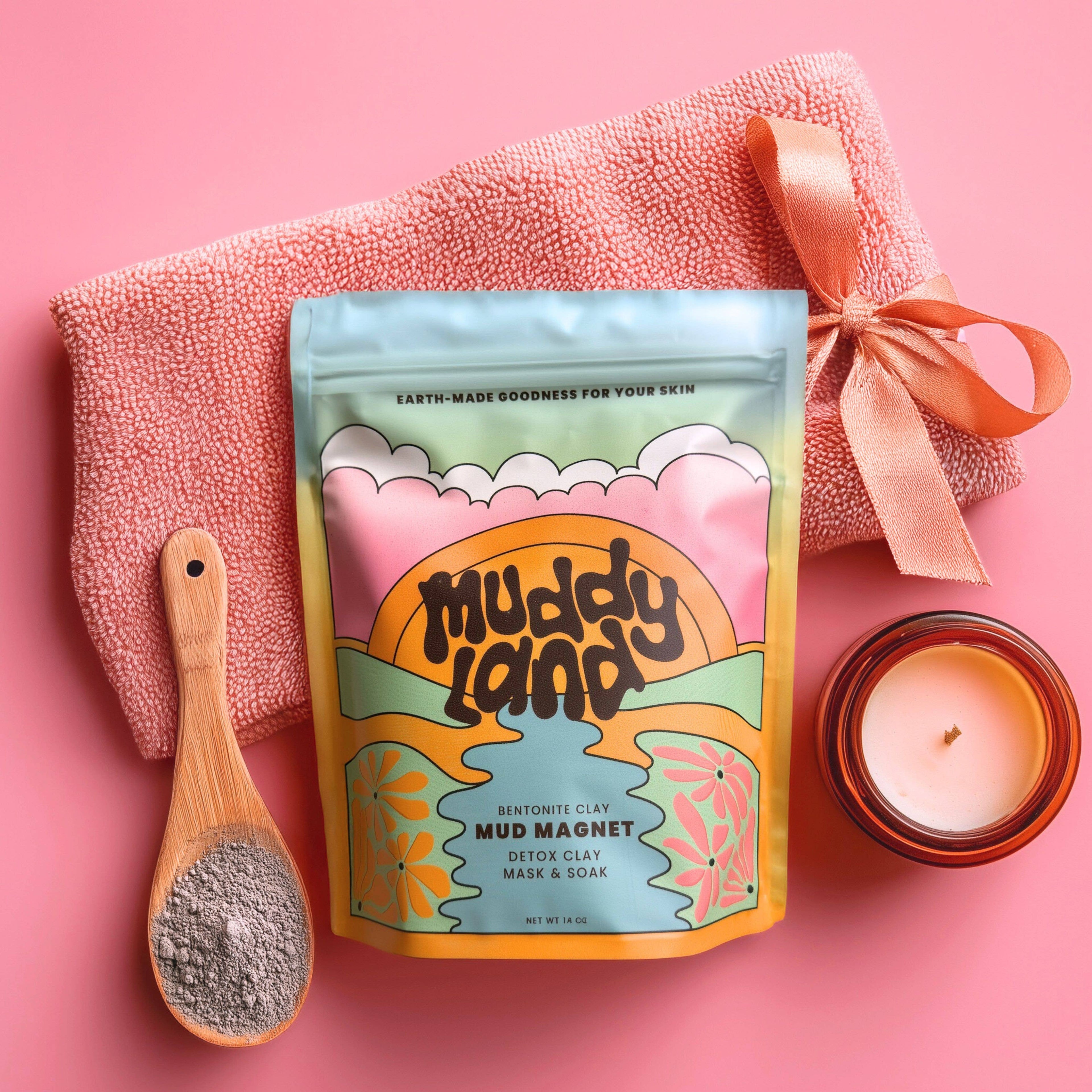 Mud Magnet Bentonite Clay Detox Mask & Soak