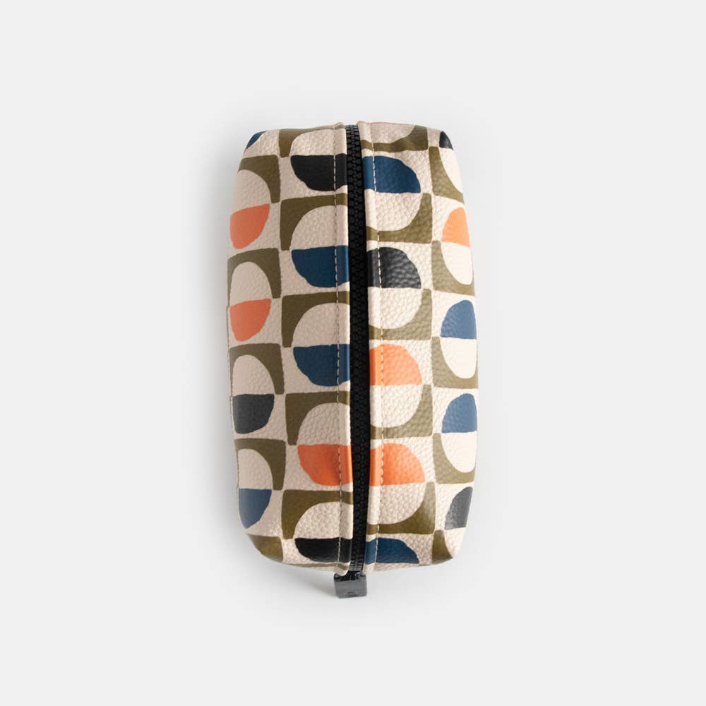 Geo Print Grooming Bag
