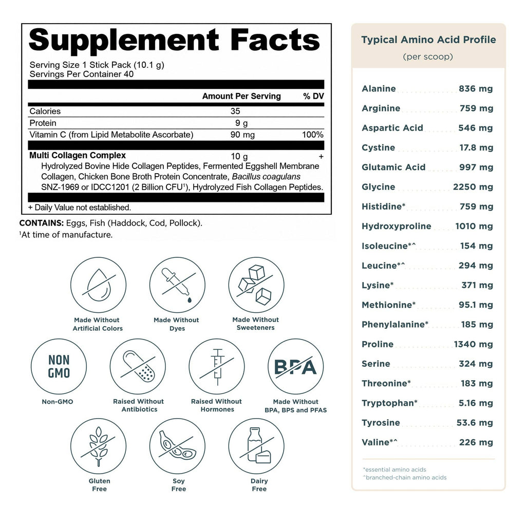 Multi Collagen Protein Stick Packs