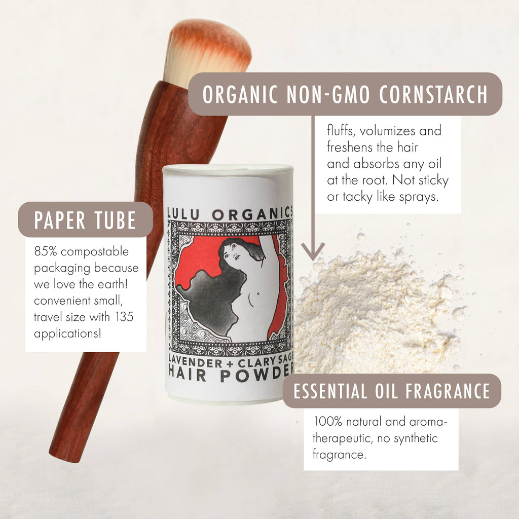 Lavender and Clary Sage Powder Shampoo