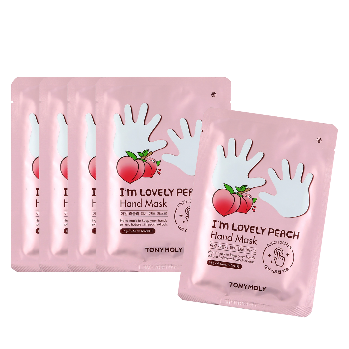 I'm Lovely Peach Hand Mask