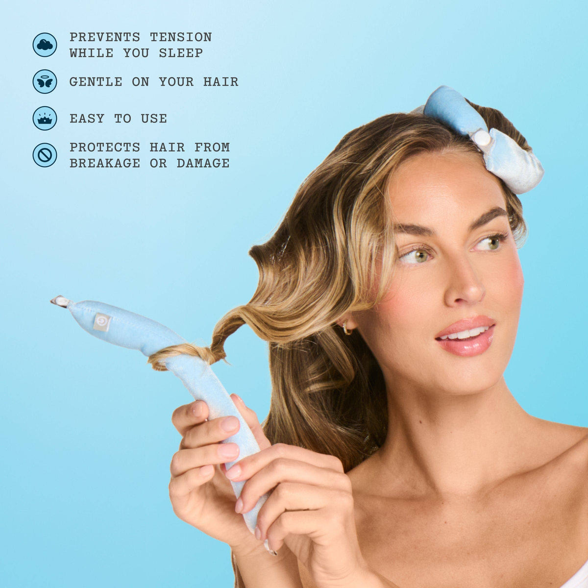 Heatless Styling Flex Rods For Most Hair Types - Chill Curl