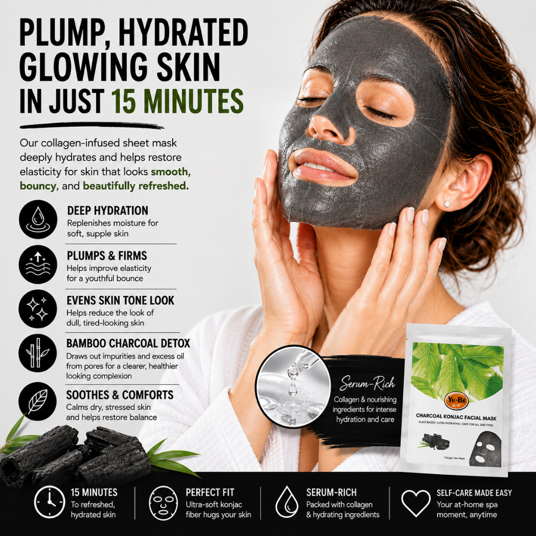 Detoxifying Bamboo Charcoal Facial Mask