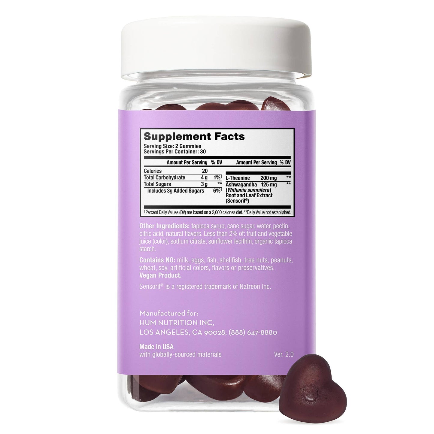 Ashwaganda Calm Gummies for Stress & Relaxation