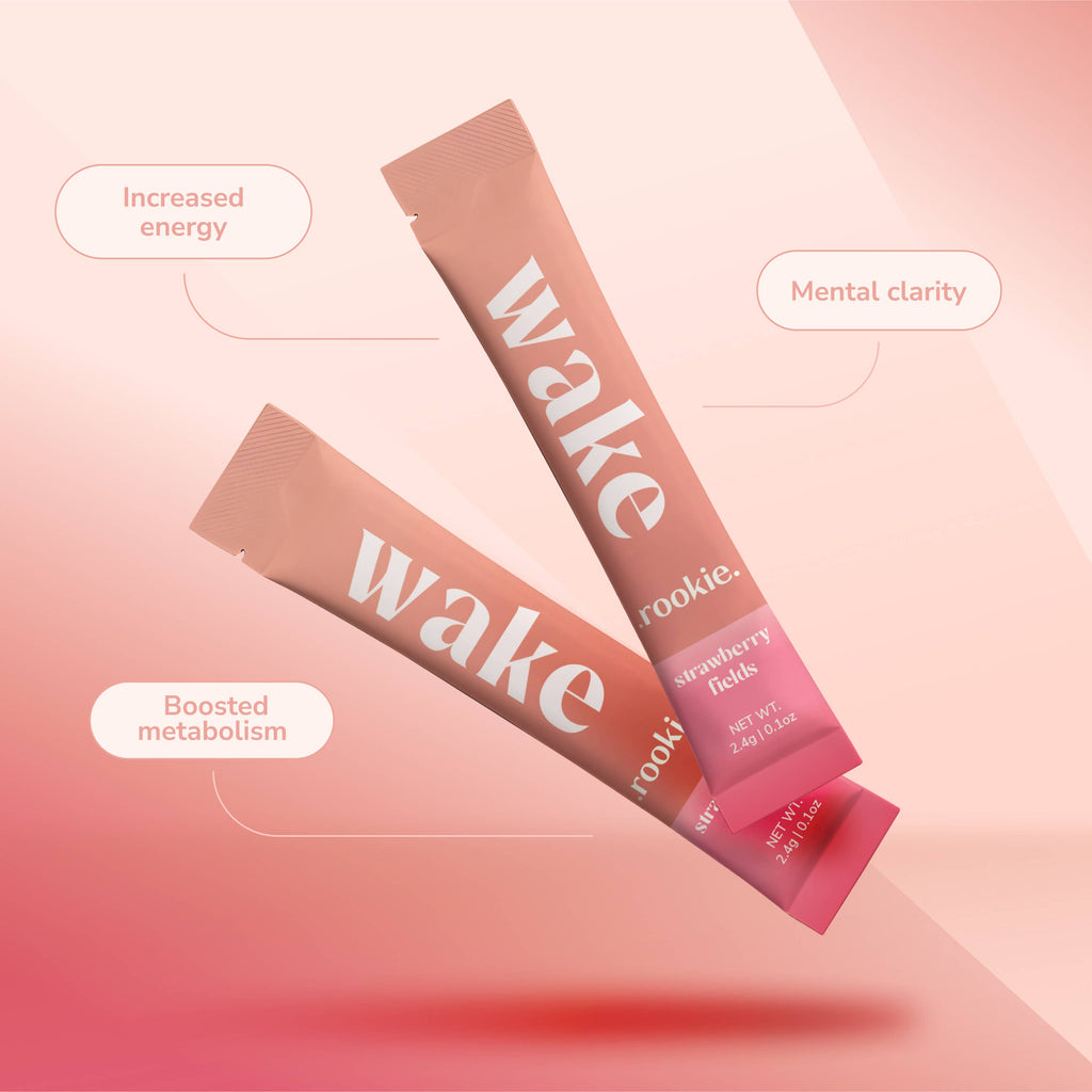 Strawberry Fields Natural Energy + Metabolism Drink