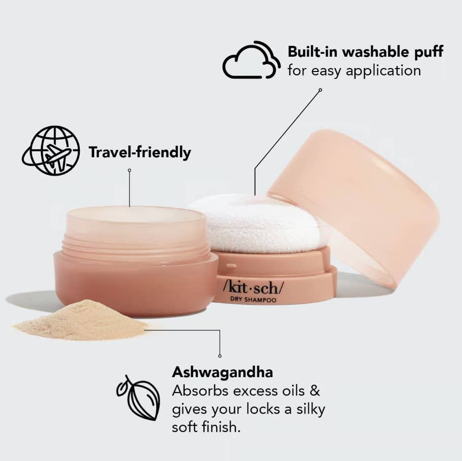 Volumizing Rice Protein Dry Shampoo - For Light Hair