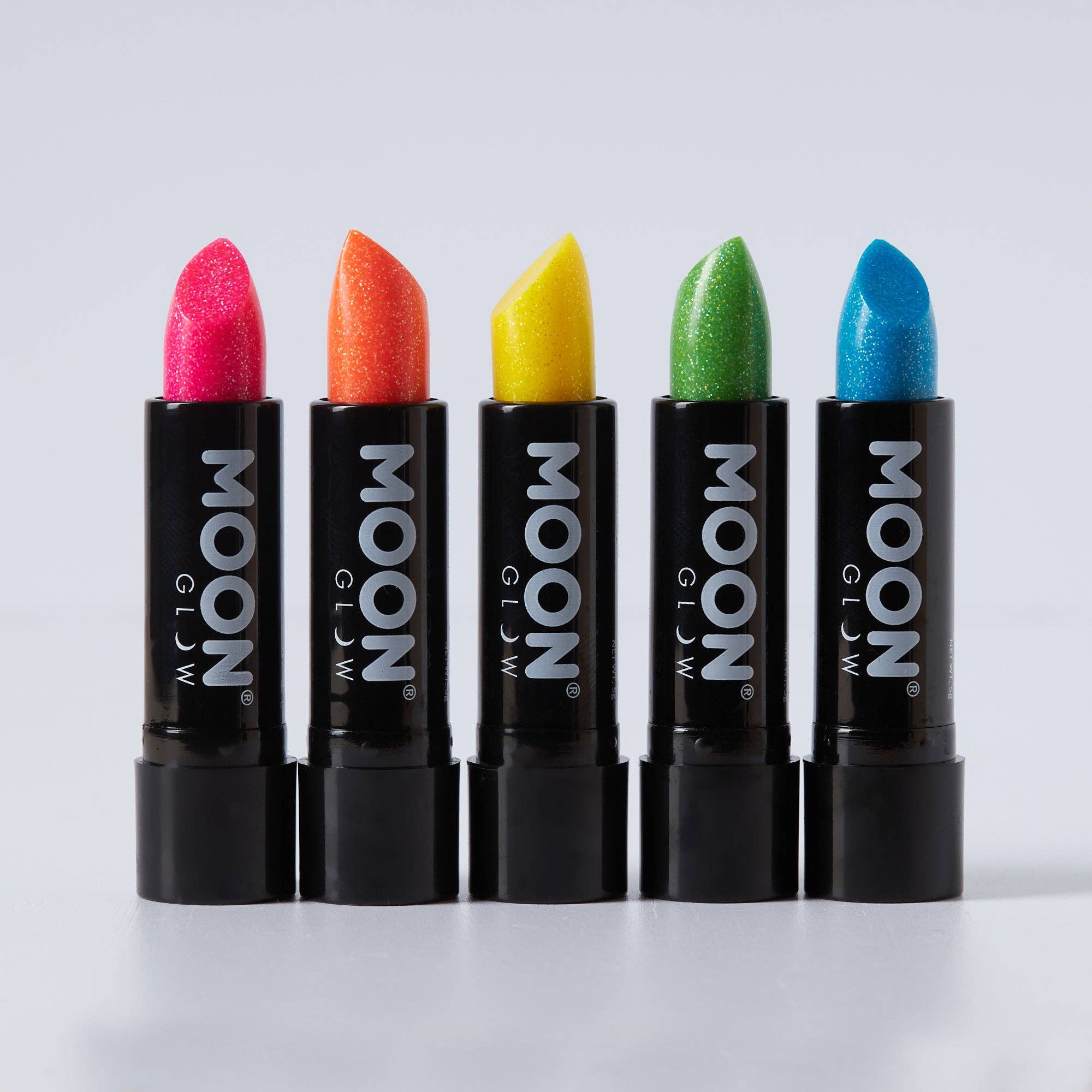Neon UV Glow Blacklight Glitter Lipstick