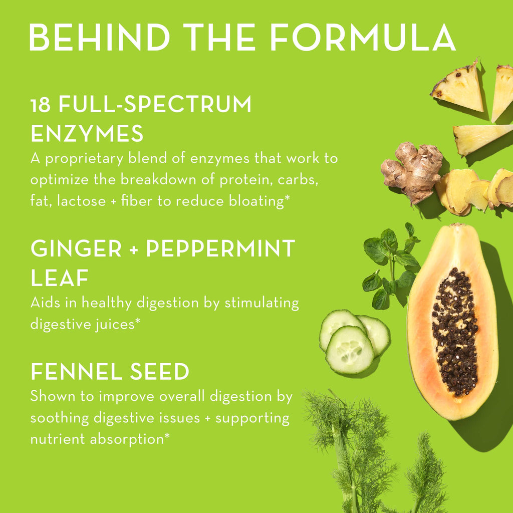 Flatter Me Extra Strength Digestive Enzymes Capsules