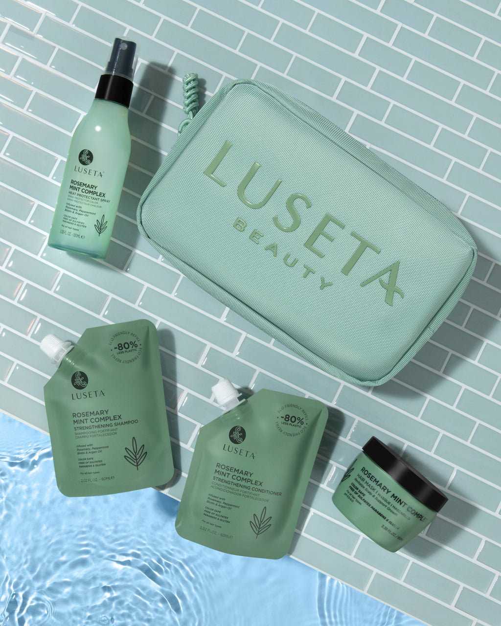 Rosemary Mint Jet-Set Hair Refresh Kit
