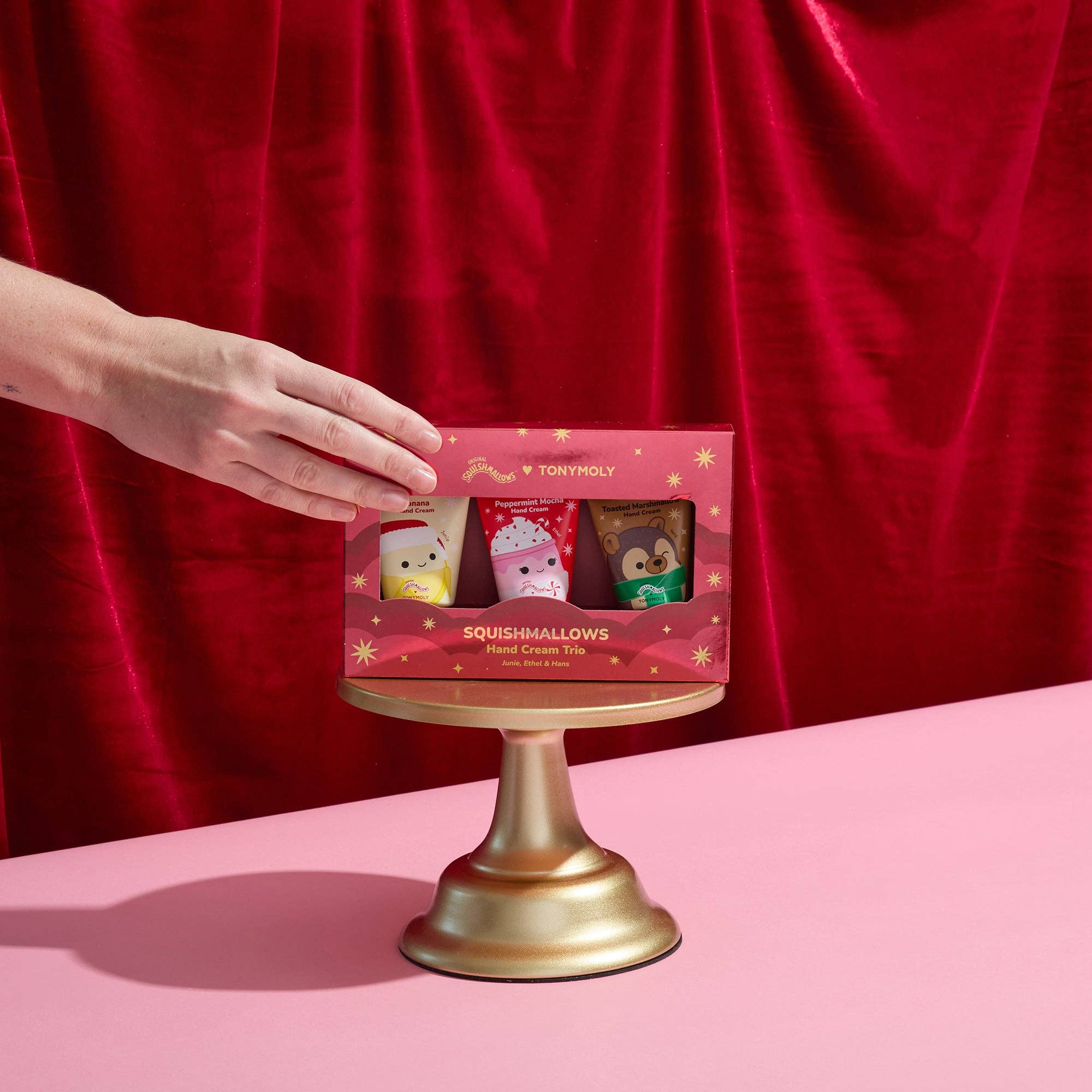TONYMOLY x Squishmallows Holiday Hand Cream Set