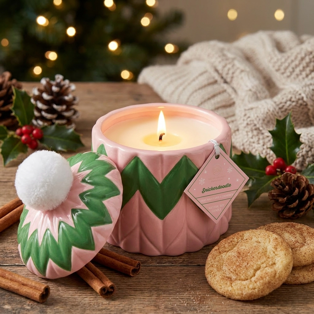 Snickerdoodle  10oz Beanie Candle