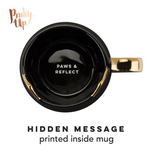 Chloe™ Ceramic Mug - Cat - "Paws & Reflect"