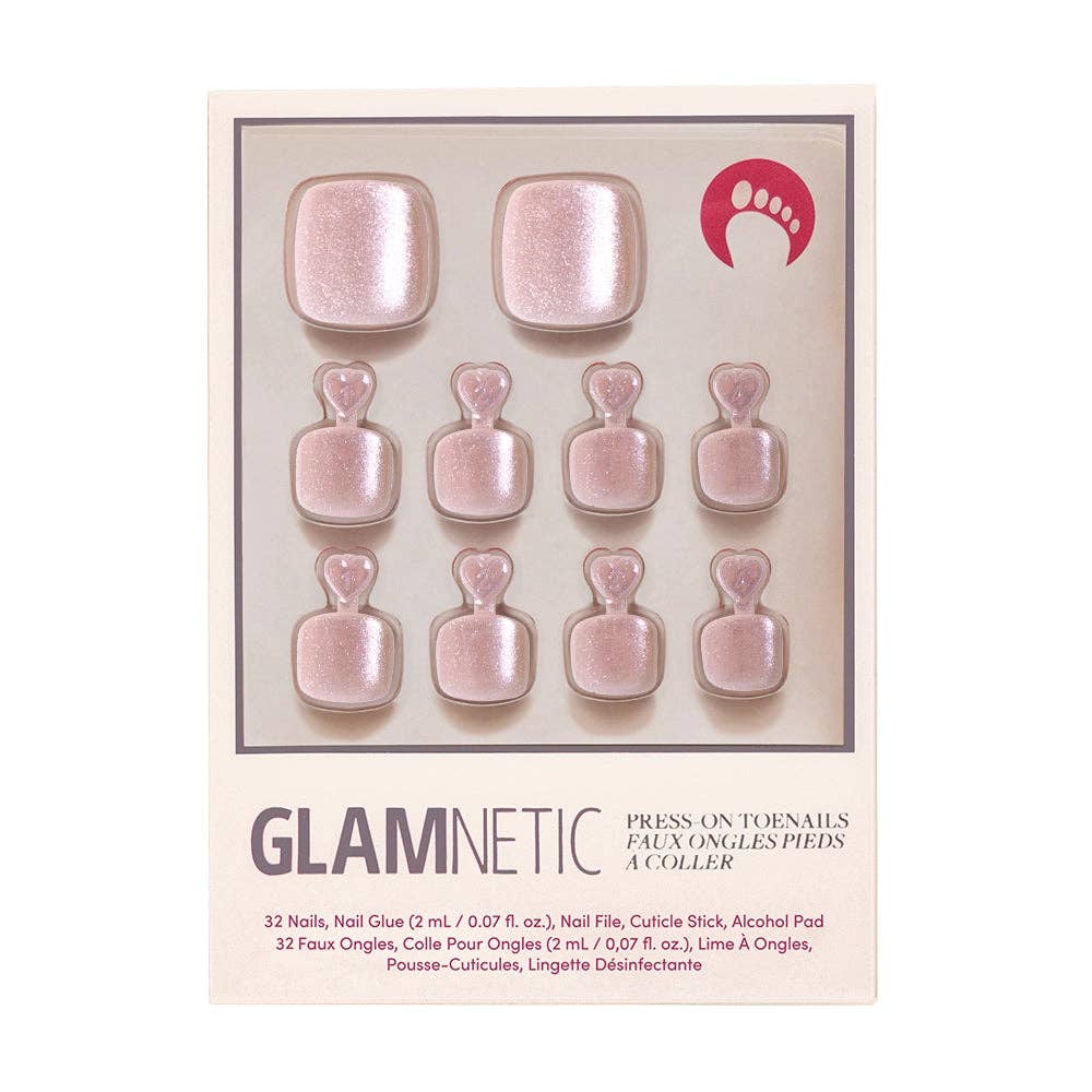 The Vow Nude Velvet Toe Press-On Nails