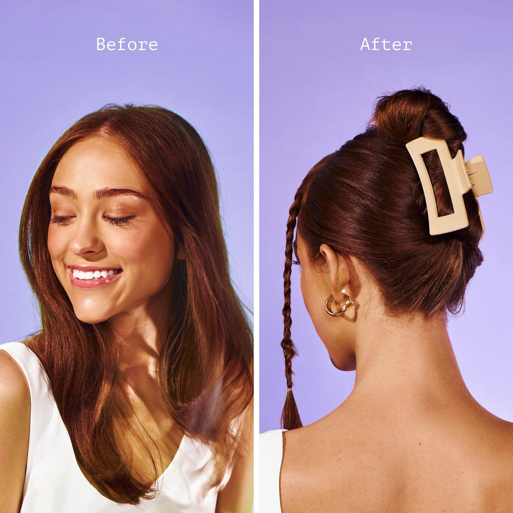 Rectangle Claw Clips For Thick or Curly Hair - Locked In