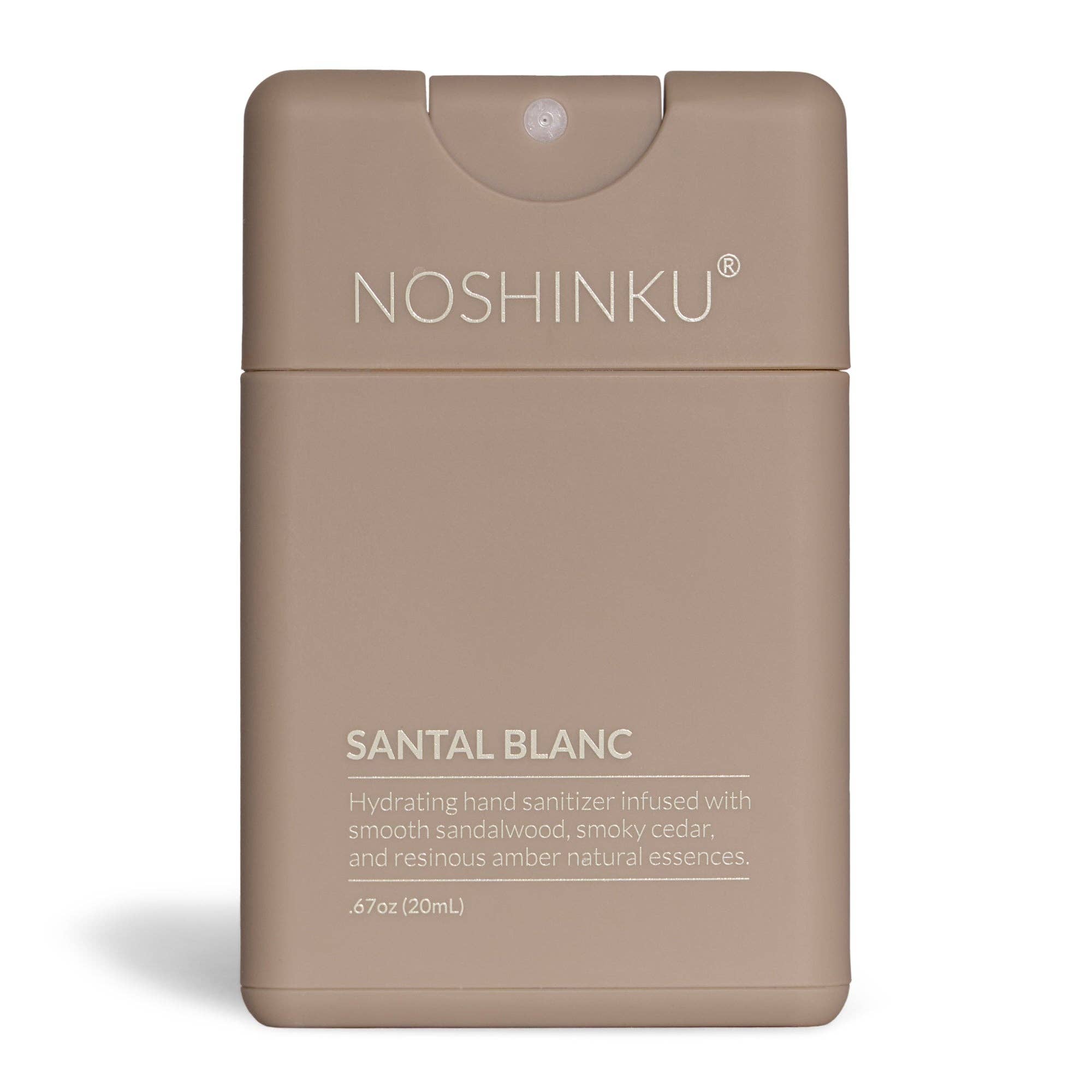 Refillable Santal Blanc Hydrating Pocket Hand Sanitizer