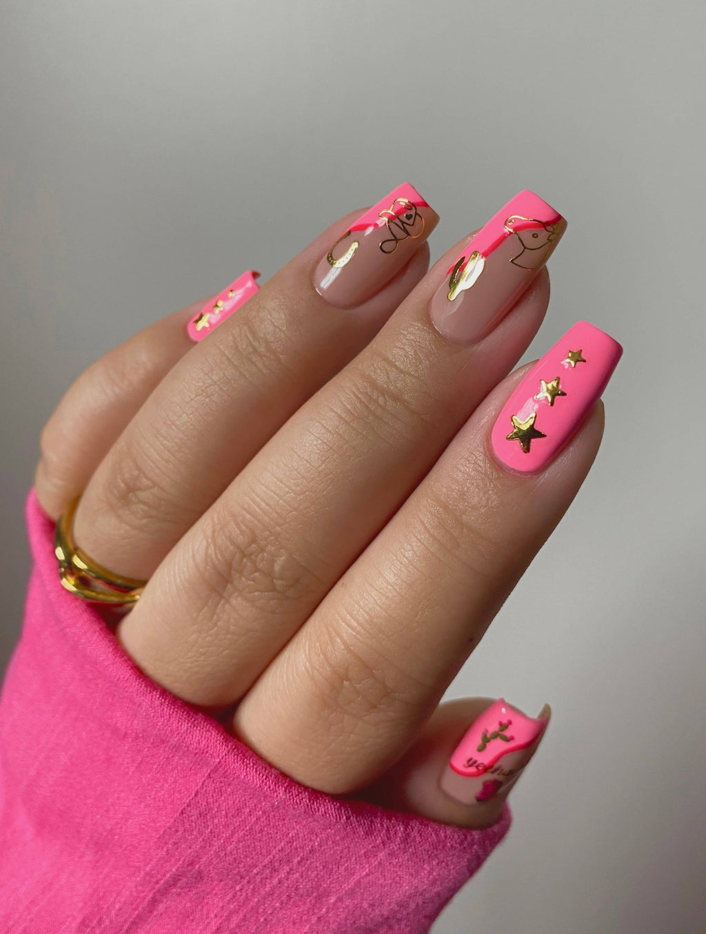 Nail Art Stickers - Howdy