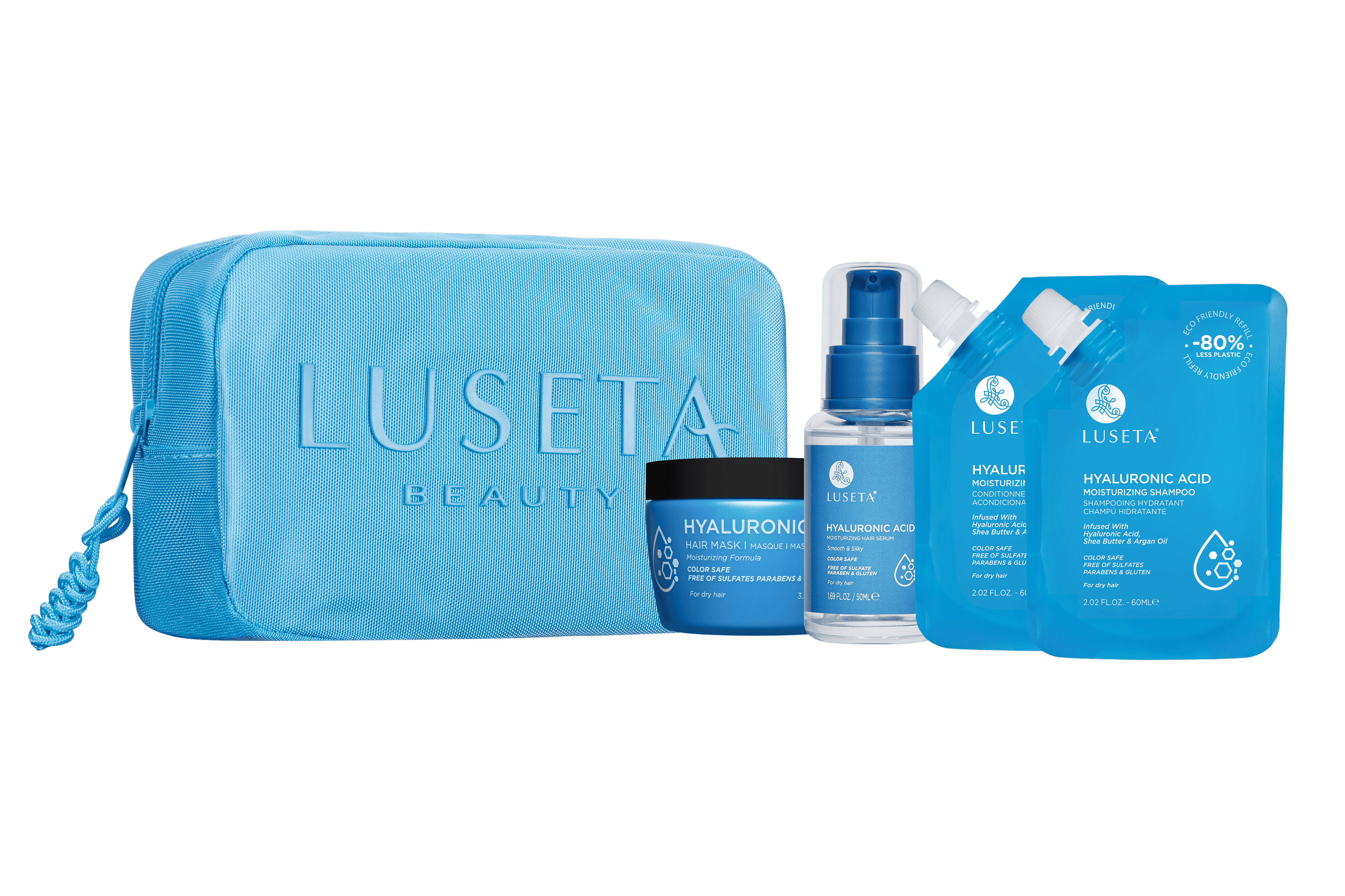 Hyaluronic Acid Jet-Set Hair Moisturizing Kit