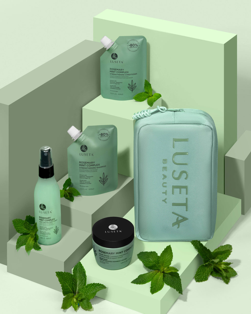 Rosemary Mint Jet-Set Hair Refresh Kit
