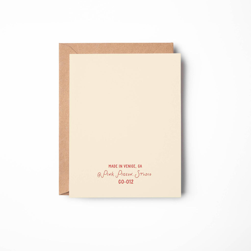 Ambitious Pigeon Card