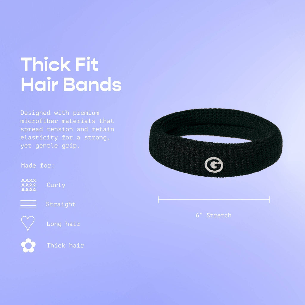 Hair Ties For Thick or Curly Hair - Bounce Back