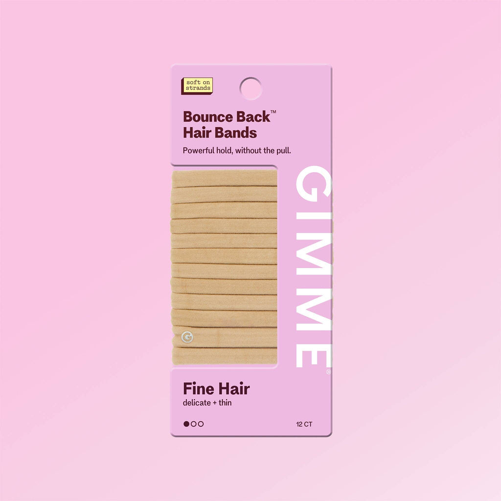 Hair Ties For Fine or Thinner Hair - Bounce Back