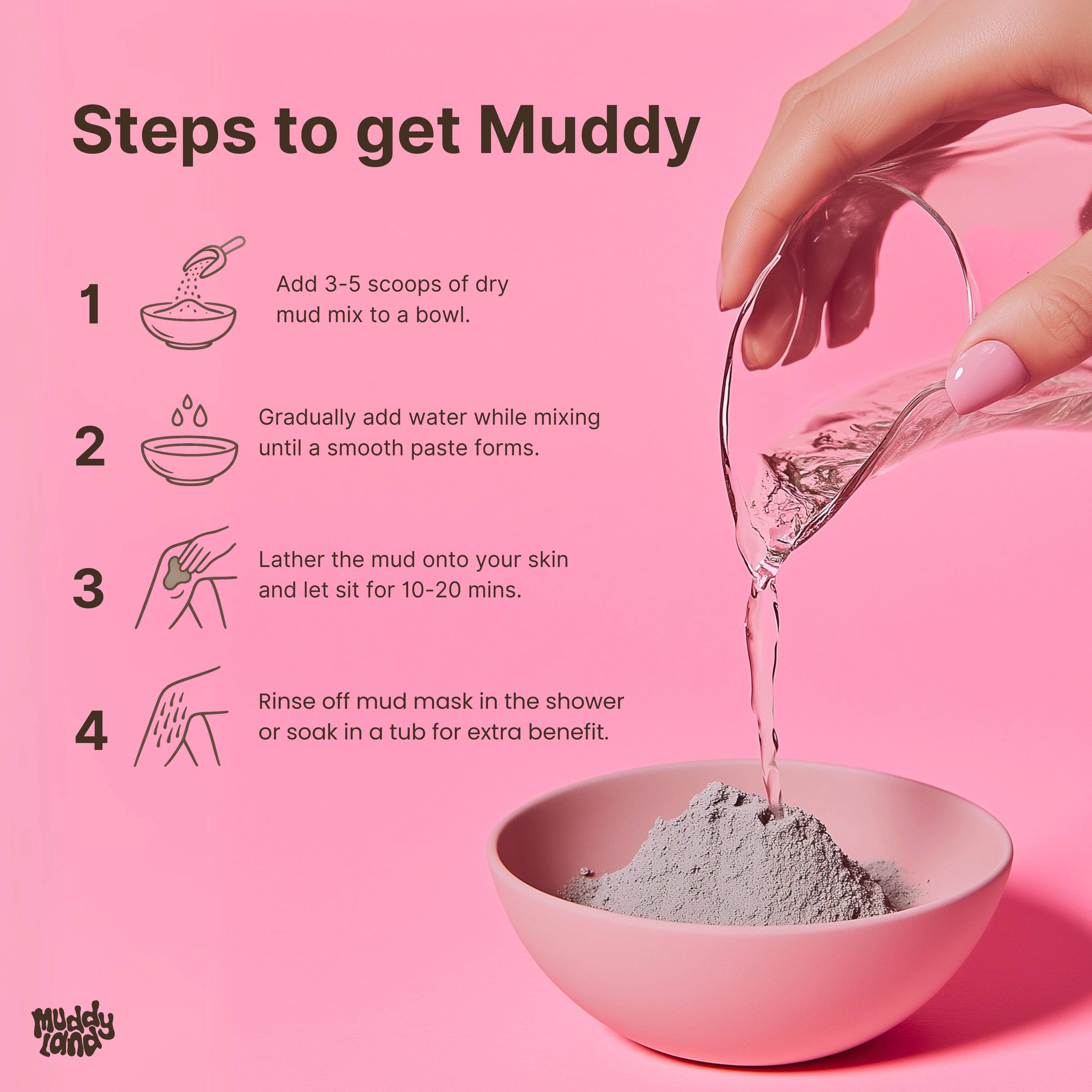 Mud Magnet Bentonite Clay Detox Mask & Soak