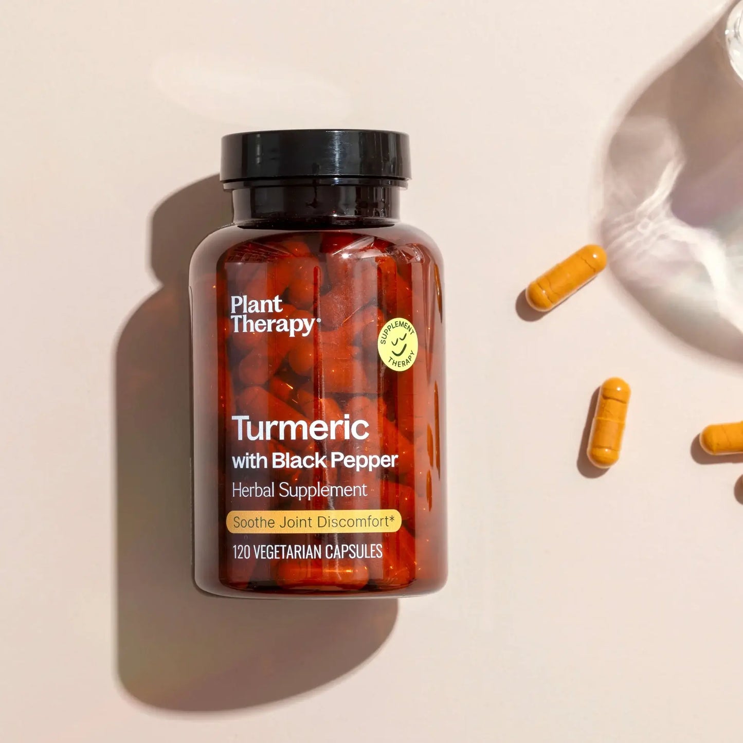 Turmeric With Black Pepper Herbal Supplement