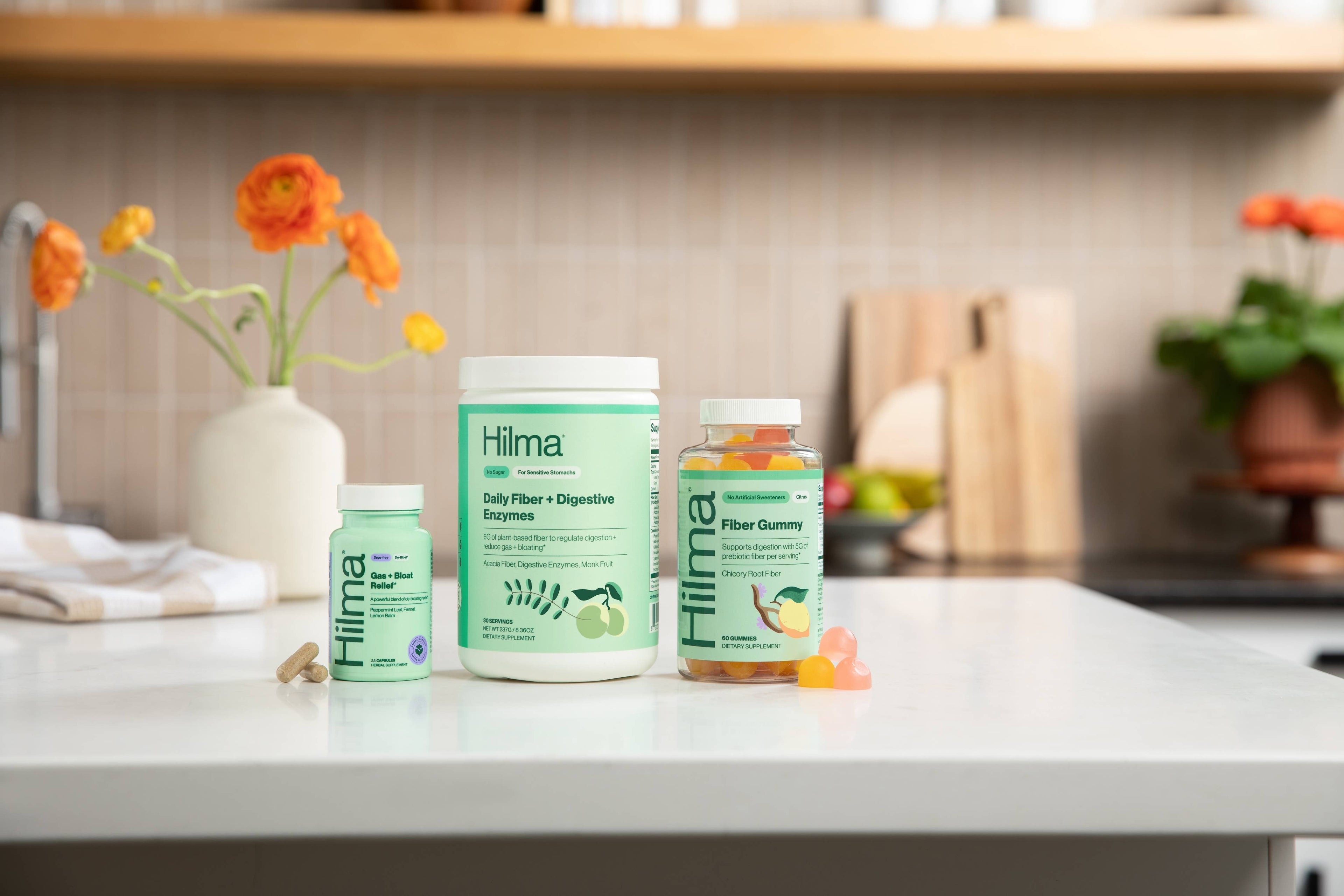 Daily Fiber + Digestive Enzymes