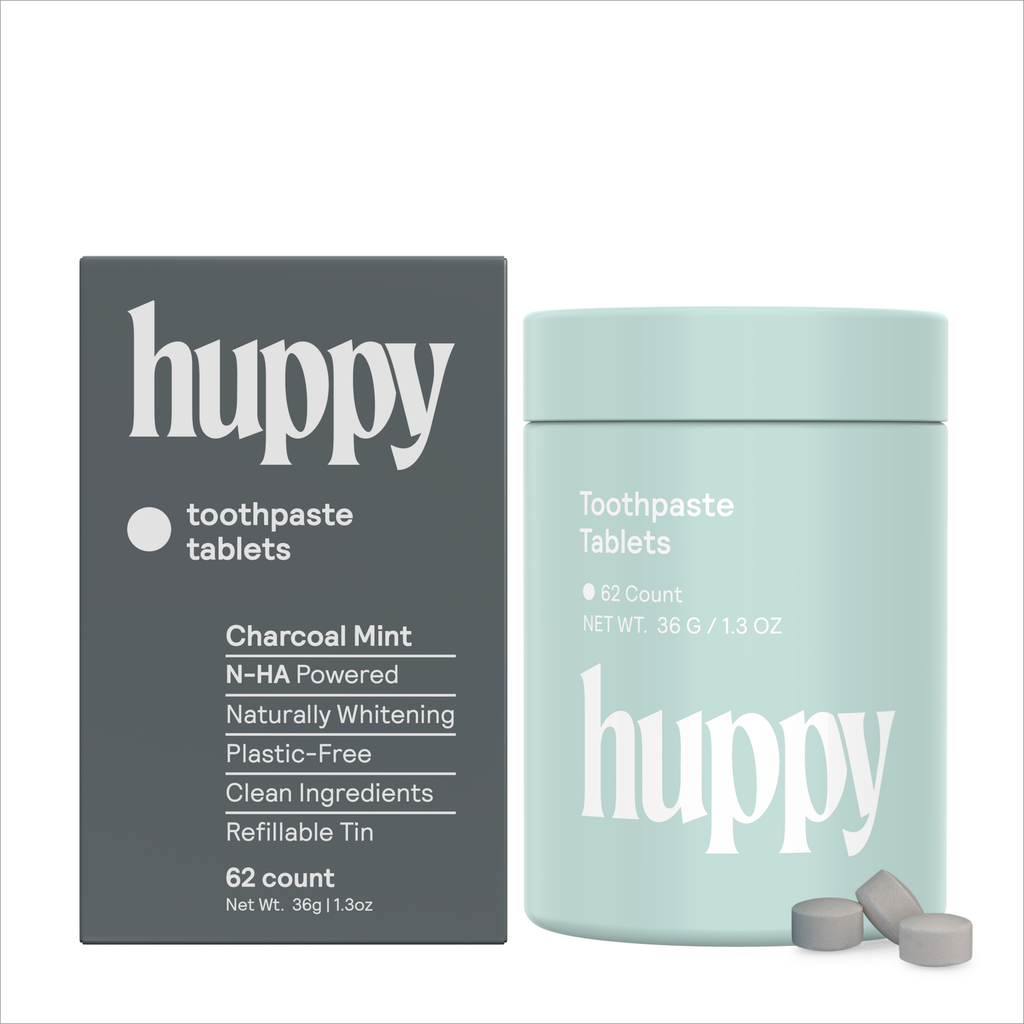 Fluoride-Free Toothpaste Tablets | Charcoal Mint